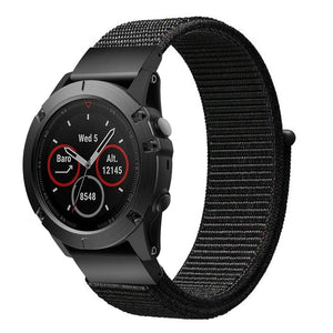 Correa nylon Garmin Approach S70 - 42mm (negro)