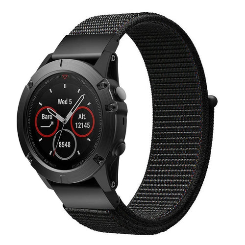 Correa nylon Garmin Approach S70 - 42mm (negro)