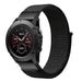 Correa nylon Garmin Fenix 8 - 43mm (negro)
