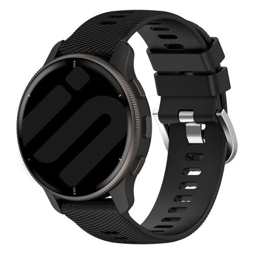 Correa silicona Garmin Venu 4 - 45mm (negro)
