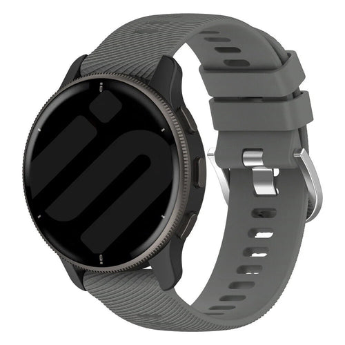 Correa silicona Garmin Vivoactive 6 (gris oscuro)