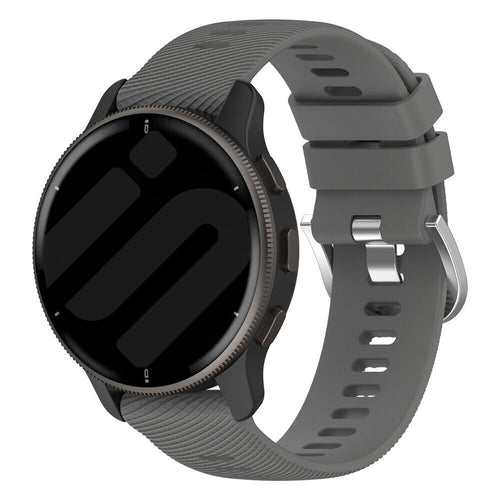 Correa silicona Garmin Venu 4 - 45mm (gris oscuro)