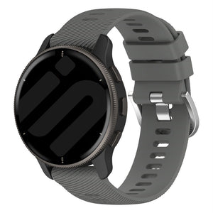 Correa silicona Garmin Forerunner 645 (gris oscuro)
