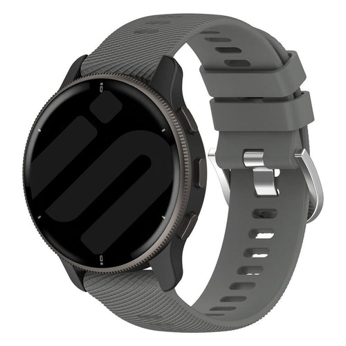 Correa silicona Garmin Forerunner 645 (gris oscuro)