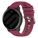 Correa silicona Garmin Vivoactive 4 (vino rojo)