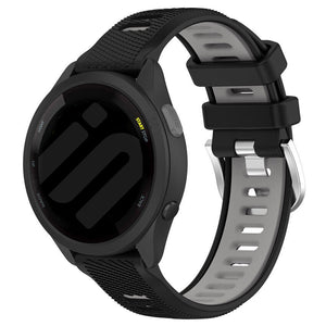 Correa deportiva con hebilla Garmin Approach S40 (negro/gris)