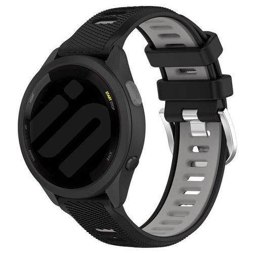 Correa deportiva con hebilla Garmin Approach S50 (negro/gris)