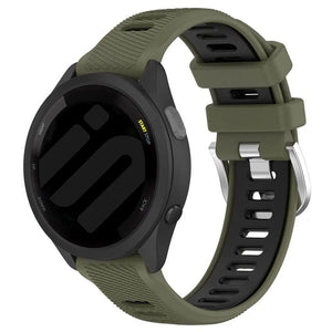 Correa deportiva con hebilla Coros Apex 4 - 42mm (verde oliva/negro)