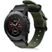 Correa nylon con hebilla Garmin Fenix 5/6 (verde)