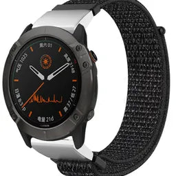 Correa nylon Garmin Instinct 3 - 45mm (negra)