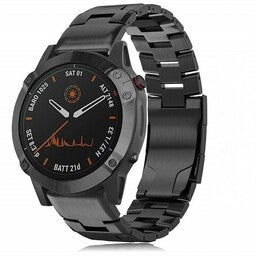 Correa de titanio Garmin Instinct 3 - 45mm (negra)