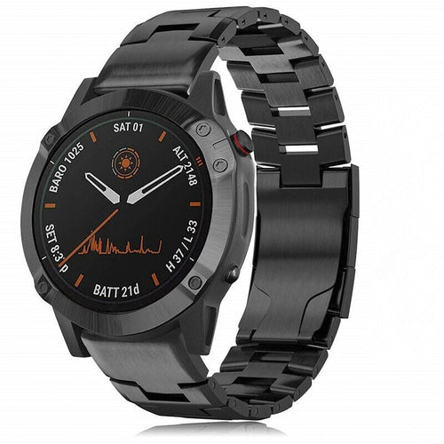 Garmin Quatix 8 - 47mm Titanium Strap (Black)