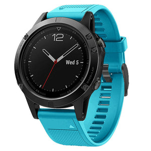 Correa silicona Garmin Instinct (azul claro)