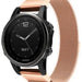 Correa milanesa Garmin Instinct E - 40mm (oro rosa)