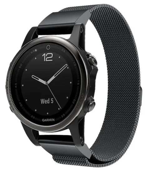 Garmin Descent Mk2S Milanese Strap (Black)