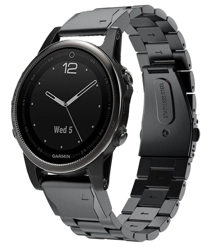 Correa acero Garmin Descent Mk3(i) - 43mm (negro)