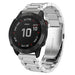 Correa acero Garmin Instinct 3 - 50mm (plata)