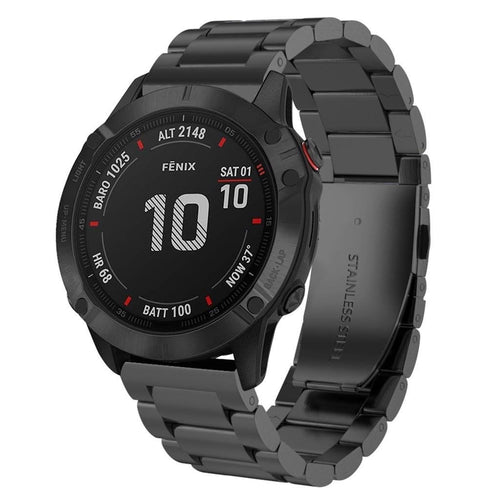 Correa acero Garmin Fenix 8 Pro - 51mm (negro)