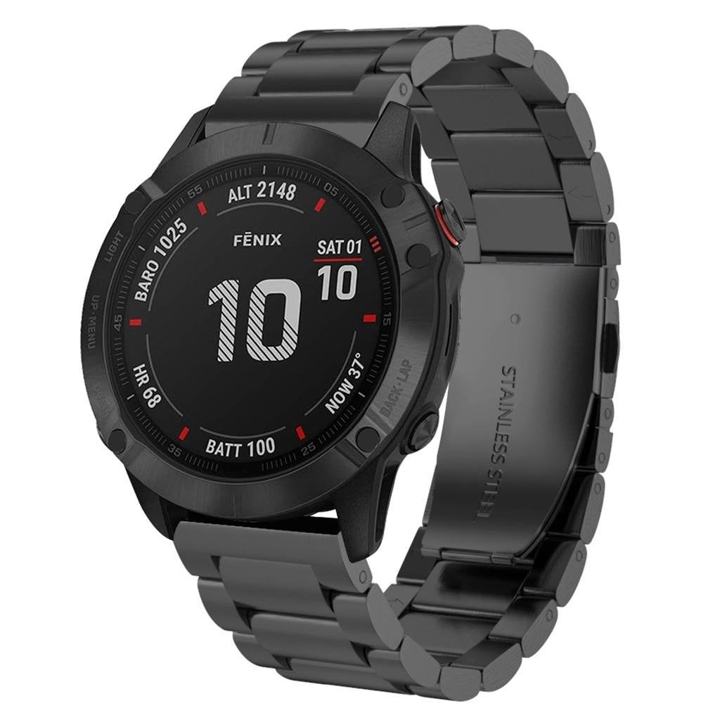Correa acero Garmin Fenix 8 Pro - 51mm (negro)