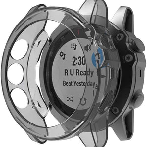 Garmin Fenix 5x TPU Case (Transparent Black)