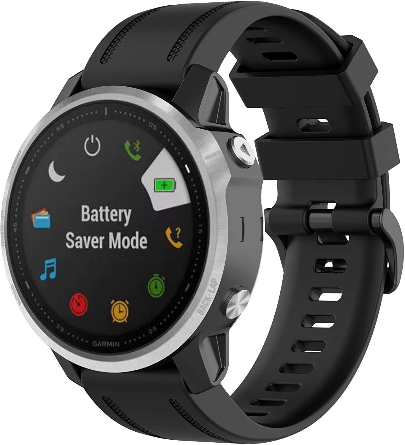 Correa silicona Garmin Instinct E - 40mm (negra)