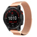 Correa milanesa Garmin Fenix 7 (oro rosa)