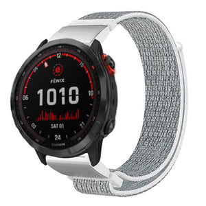 Nylon Strap, on a watch, 3/4 front view