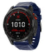Correa silicona Garmin Fenix 7x (azul oscuro)