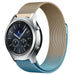 Correa milanesa Samsung Gear S3 (azul/dorado)