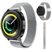 Correa milanese Samsung Gear Sport (plateada)