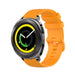 Samsung Gear Sport Premium Silicone Strap (Orange)