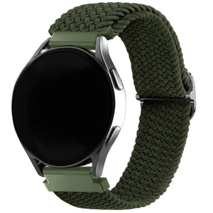 Correa trenzada ajustable Oppo Watch X (verde)