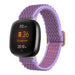 Correa nylon tejido Fitbit Sense (lila)