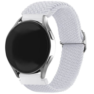 Amazfit Bip 3 (Pro) Adjustable Braided Strap (White)
