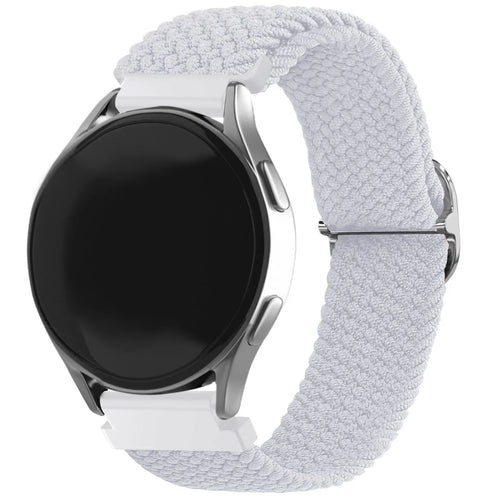 Amazfit Bip 3 (Pro) Adjustable Braided Strap (White)