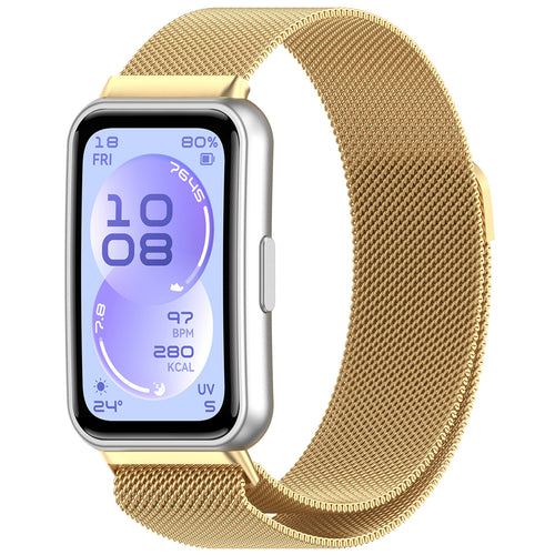 Correa milanesa Huawei Band 11 Pro (dorado)