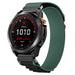 Correa Alpine nylon Garmin Fenix 7x (verde/negro)