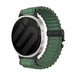 Correa nylon Outdoor con hebilla-P Samsung Galaxy Watch 9 - 40mm (verde/negro)