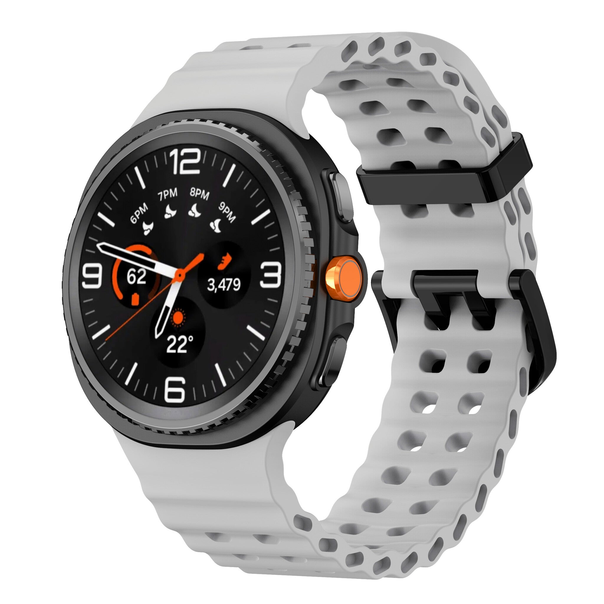 Correa Ocean Samsung Galaxy Watch 9 - 44mm (gris)