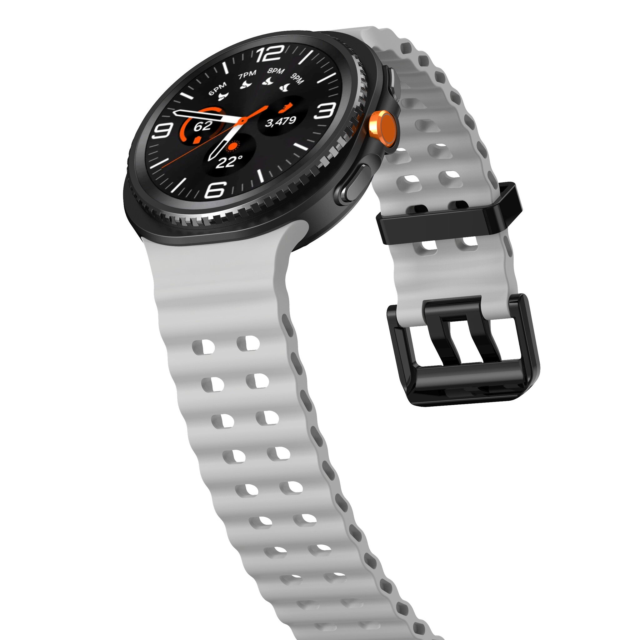 Correa Ocean Samsung Galaxy Watch 9 - 44mm (gris)