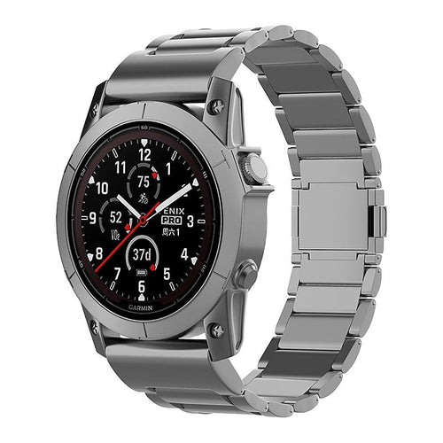 Correa titanio magnético Garmin Instinct 3 - 45mm (grafito)