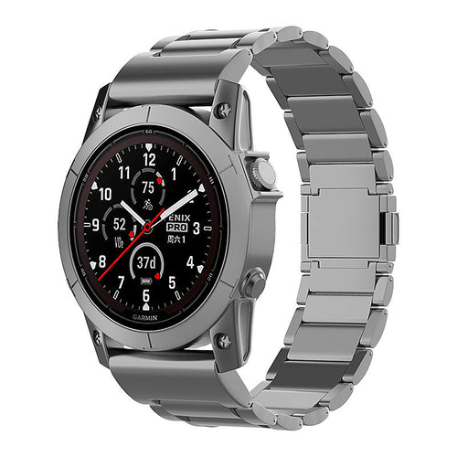 Garmin Quatix 8 - 47mm Magnetic Titanium Strap (Graphite)