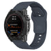 Correa silicona robusto Garmin Fenix 7x (gris-azul)