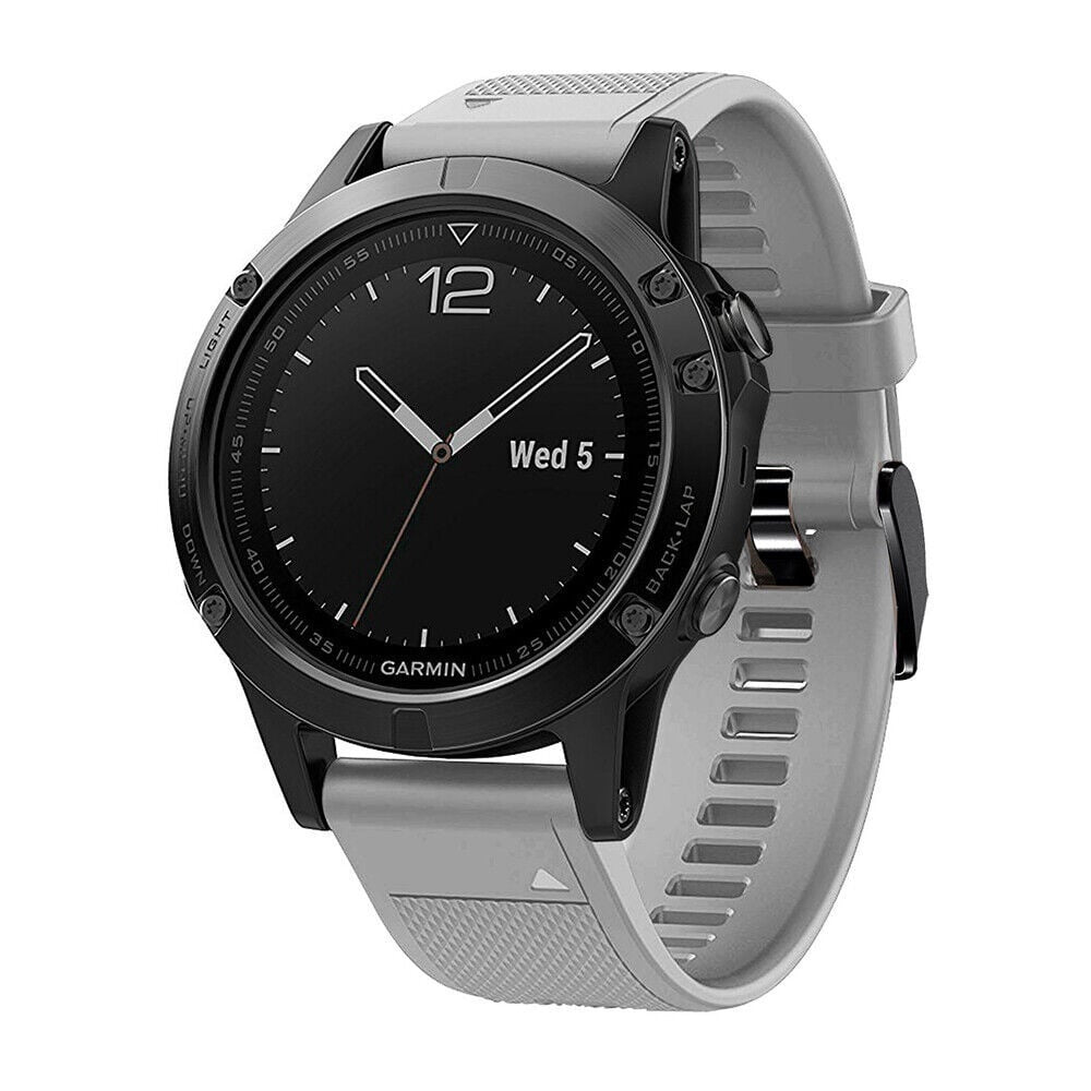 Correa silicona Garmin Fenix 8 Pro - 47mm (gris)