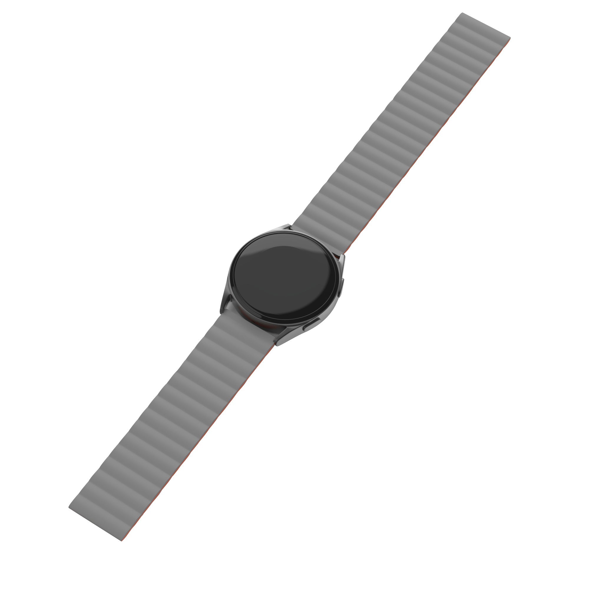 CMF Watch Pro 2 Magnetic Silicone Strap (Grey/Orange)