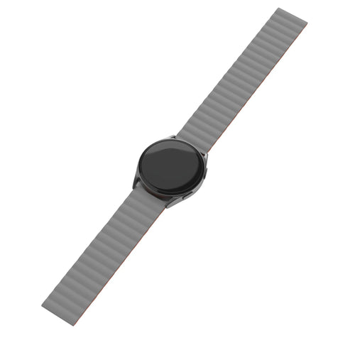 Gard Pro Health Smartwatch 3 - 48mm Magnetic Silicone Strap (Grey/Orange)