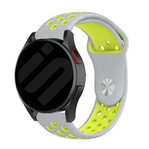 Correa deportiva Amazfit GTR 4 (gris/amarillo)