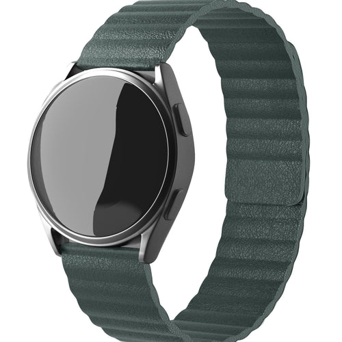 Correa cuero Loop Withings ScanWatch 2 - 42mm (pino verde)