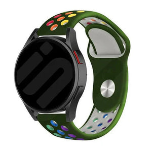 Huawei Watch GT 7 Pro Sport Strap (Army Green/Colourful)