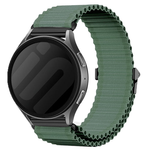 Samsung Gear Sport Outdoor Nylon Strap (Dark Green)
